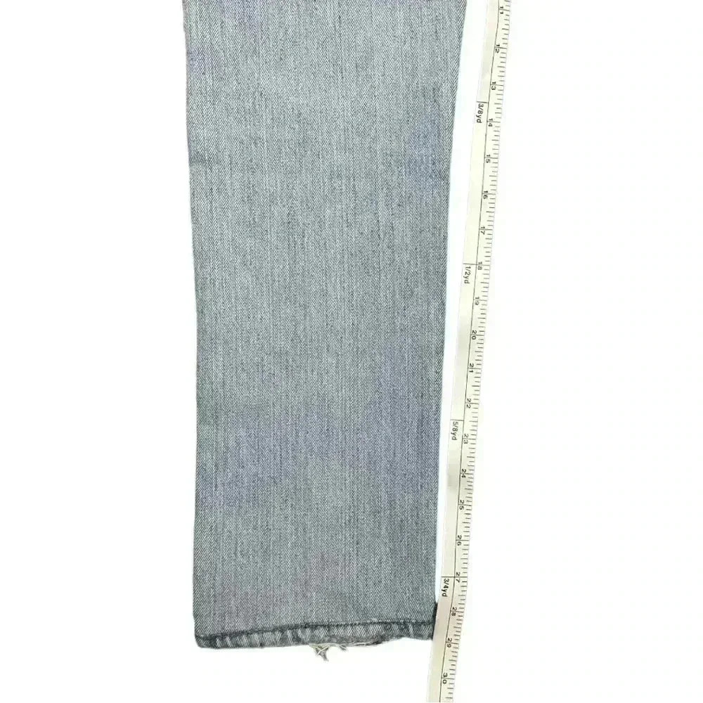 Re/Done Reworked Levi’s Low Slung Straight in Light Indigo, size 23, NWT - Picture 5 of 7